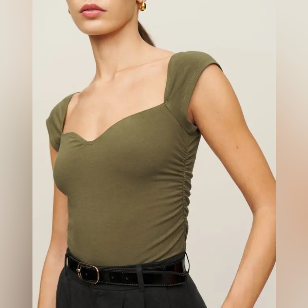NWOT Reformation Lavinia Knit Top